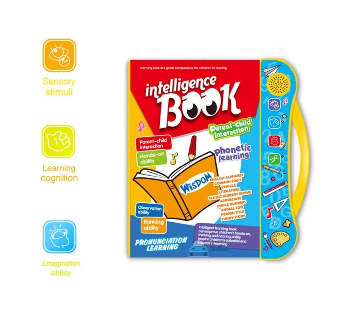 Montessori Style Intelligence Book for Kids – Brain Development Activities