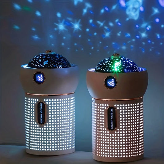 Projection Humidifier and Atmosphere Light Aromatherapy