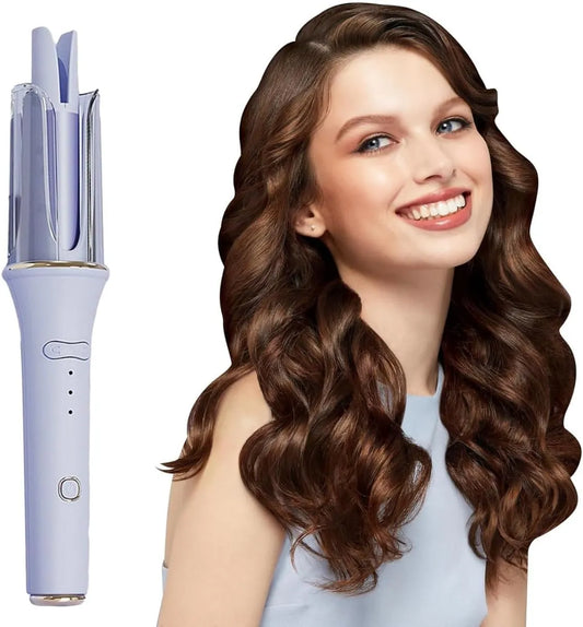MONOCUS™ Automatic Curling Iron 1 ¼ Inch – 2-Way Rotating Hair Curler with 3 Heat Settings, Fast Heating, Anti-Tangle, Anti-Scald, Auto Shut-Off for Effortless Hair Styling