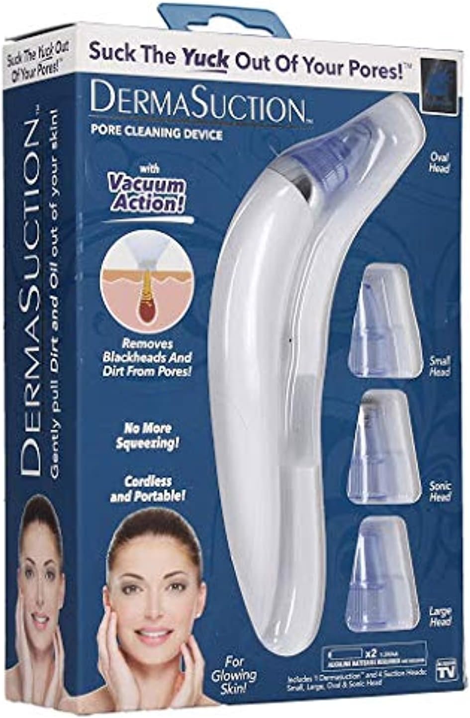 Rechargeable Blackhead Vacuum for Deep Pore Cleansing
