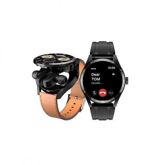 2 In 1 HI-FI Wireless Earphones Men Smart Watch